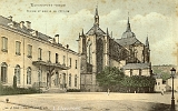 Remiremont. - Mairie et Abside de l'Eglise